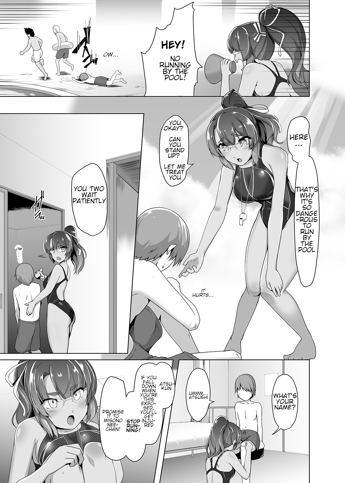 Hentai Manga Comic-Ms. Misono and Summer Sky-Read-5